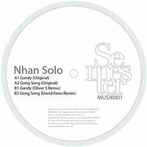 Nhan Solo - Gandy & Gong Song EP