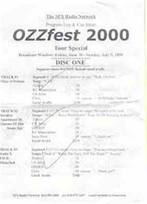 Various - OZZfest 2000 Tour Special