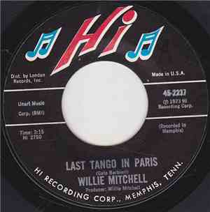 Willie Mitchell - Last Tango In Paris
