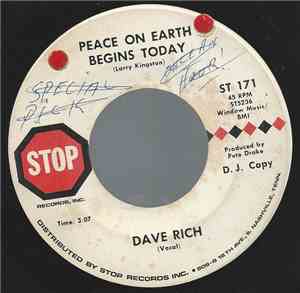 Dave Rich - Peace On Earth Begins Today