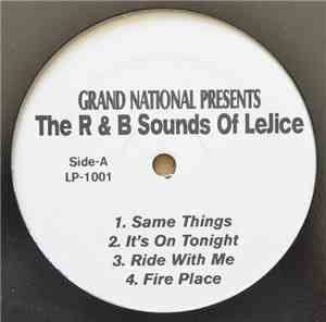 LeJice / Low Life  - The R & B Sounds Of LeJice / Sounds For The Streets