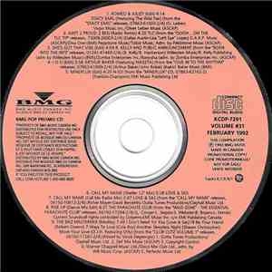 Various -  BMG Pop Promo February 1992