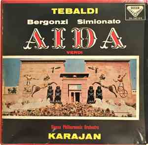 Verdi, Tebaldi, Bergonzi, MacNeil, Simionato, Vienna Philharmonic Orchestra, Karajan - Aida