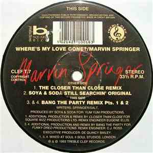 Marvin Springer - Where's My Love Gone?