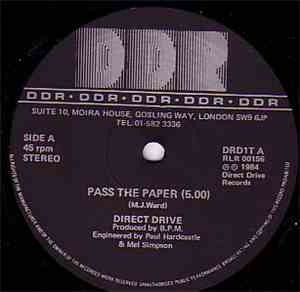 Direct Drive  - Pass The Paper