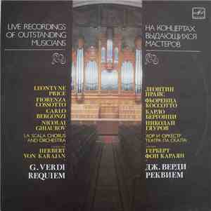 G. Verdi - Leontyne Price, Fiorenza Cossotto, Carlo Bergonzi, Nicolai Ghiaurov, La Scala Chorus And Orchestra, Herbert Von Karajan - Requiem