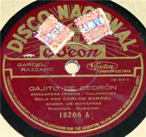 Gardel, Razzano - Gajito De Cedron / El Sueño