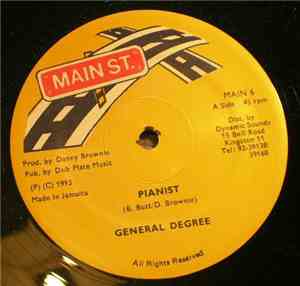 General Degree - Pianist