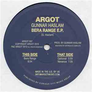 Gunnar Haslam - Bera Range E.P.