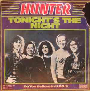 Hunter  - Tonight's The Night