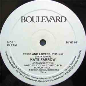 Kate Farrow - Pride And Lovers
