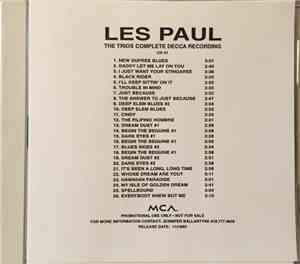 Les Paul - The Trio's Complete Decca Recordings Plus (1936-47)