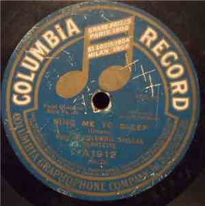 Columbia Stellar Quartette - Sing Me To Sleep / At Parting