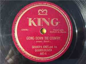 Grandpa Jones And His Grandchildren - Going Down The Country / New Pins & Needles