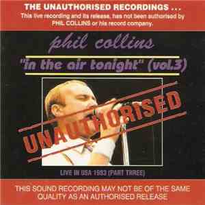 Phil Collins - In The Air Tonight (Vol. 3)
