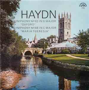 Haydn, Prague Chamber Orchestra, Dean Dixon  - Symphony No. 92 In G Major 