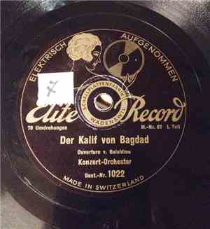 Konzert Orchester - Der Kalif Von Bagdad