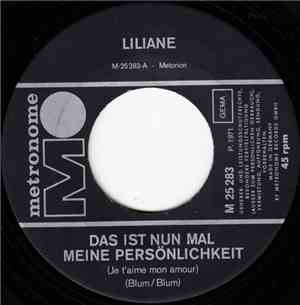 Liliane - Das Ist Nun Mal Meine Persönlichkeit