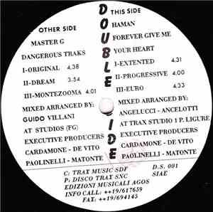 Master G.  / Haman - Dangerous Traks / Forever Give Me Your Heart
