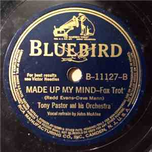 Tony Pastor And His Orchestra - Maria Elena / Made Up My Mind