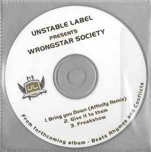 Wrongstar Society - Bring You Down (Affinity Remix) / Give It To Them / Freakshow
