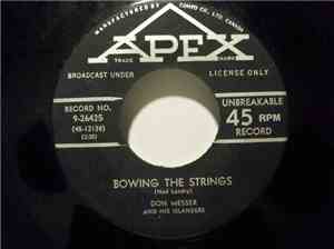 Don Messer And His Islanders - Bowing The Strings / Smash The Window