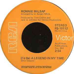 Ronnie Milsap - (I'd Be) A Legend In My Time