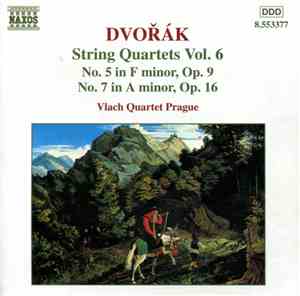 Dvořák, Vlach Quartet Prague - String Quartets Vol. 6 (No. 5 In F Minor, Op ...