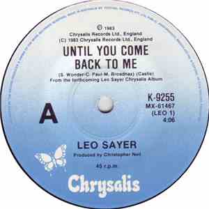 Leo Sayer - Till You Come Back To Me