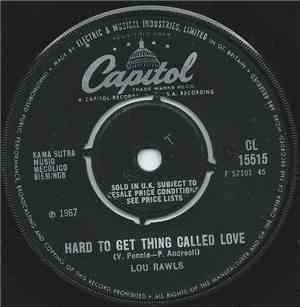 Lou Rawls - Hard To Get Thing Called Love