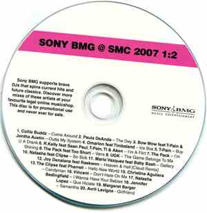 Various - SONY BMG @ SMC 2007 1:2