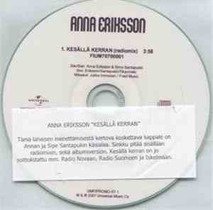 Anna Eriksson - Kesällä Kerran