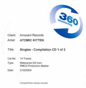Atomic Kitten - Singles - Compilation