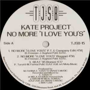 Kate Project / M.A.N.  - No More 