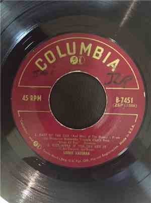 Sarah Vaughan - East Of The Sun (And West Of The Moon) / Nice work If You C ...
