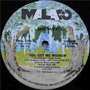 Sho Nuff - You Got Me Workin'