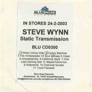 Steve Wynn & The Miracle 3 - Static Transmission