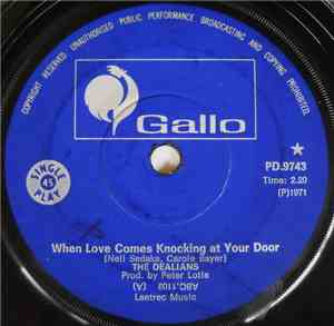 The Dealians - When Love Comes Knocking At Your Door / A Boy Called Me