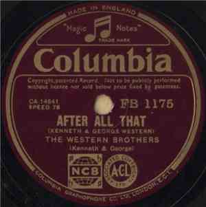 The Western Brothers - After All That / Play The Game, You Cads