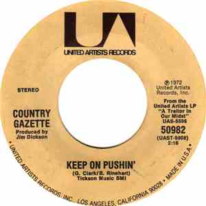 Country Gazette - Keep On Pushin'