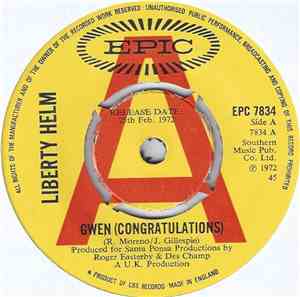 Liberty Helm - Gwen (Congratulations)
