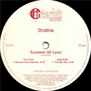 Ondina - Summer Of Love