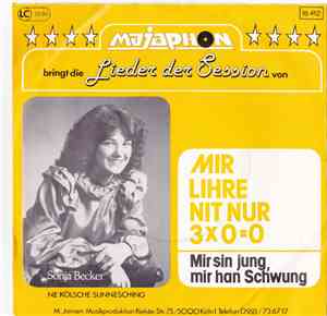 Sonja Becker - Mir Lihre Nit Nur 3 X 0 = 0