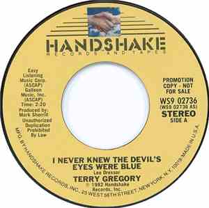 Terry Gregory - I Never Knew The Devil's Eyes Were Blue