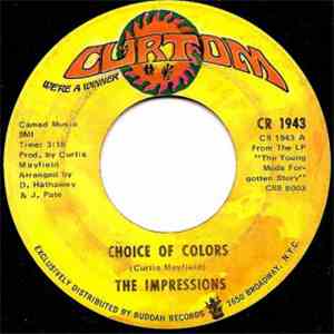 The Impressions - Choice Of Colors / Mighty Mighty Spade & Whitey