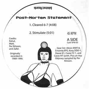 Post-Mortem Statement - Stimulate
