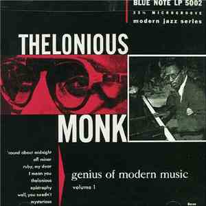 Thelonious Monk - Genius Of Modern Music Volume One