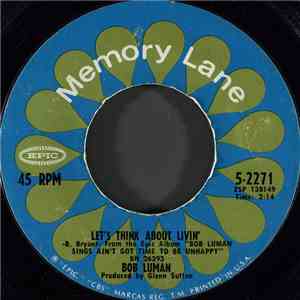 Bob Luman - Let's Think About Livin' / Memphis