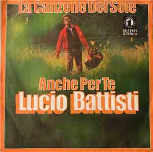 Lucio Battisti - La Canzone Del Sole