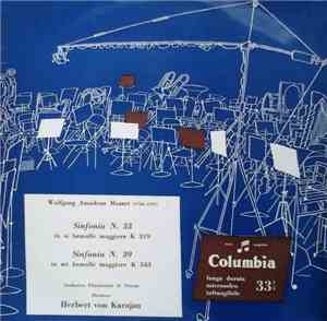 Mozart, Orchestra Filarmonica Di Vienna, H.V.Karajan - Sinfonia N.33 In Si  ...
